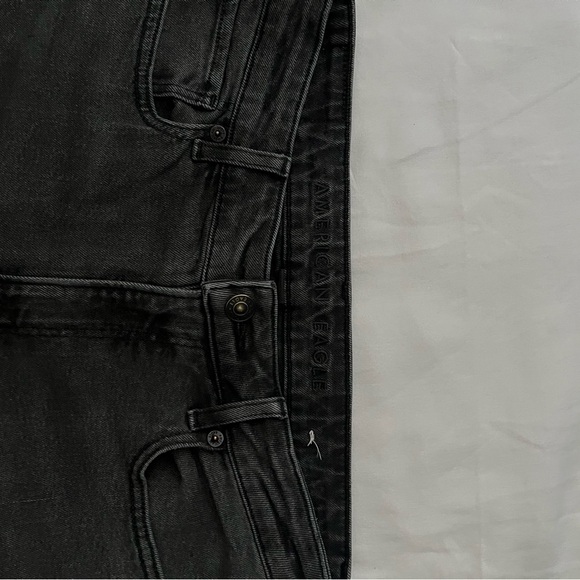American Eagle Outfitters Black Straight Leg Jeans - Picture 2 of 2